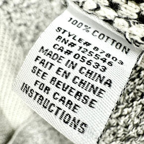 Habitat Sz Medium Black White Wearable Art to Wear Artsy Jacket Blouse Shirt Top - Picture 8 of 8